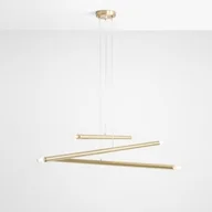 Lampy sufitowe - Aldex Tubo lampa wisząca 6-punktowa mosiądz 1072K40 - miniaturka - grafika 1