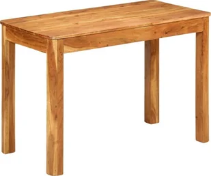 vidaXL Stół do jadalni, 110x55x76 cm, lite drewno akacjowe - Stoły - miniaturka - grafika 1
