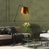 Lampy stojące - Oryginalna lampa podłogowa miedziana MANILA MIRROR - miniaturka - grafika 1