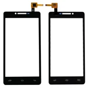 Części serwisowe do telefonów - DIGITIZER DOTYK PRESTIGIO PAP 5500 DUO CZARNY KLEJ - miniaturka - grafika 1