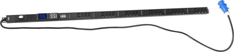 Listwa zasilająca Digitus Listwa zasilająca SMART PDU wtyk IEC 60309 32A/250V, gniazda 18xC13 10A/250V, 6xC19 16A/250V, 32A DN-NP2-V4-18C13-6C19