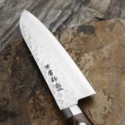 Noże kuchenne - Kanetsune 900 VG-10 Nóż Santoku 18,5 cm - miniaturka - grafika 1