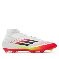 Piłka nożna - Buty do piłki nożnej adidas F50 League Mid Firm/Multi-Ground JI0434 Biały - miniaturka - grafika 1