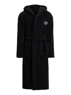 Szlafroki męskie - Polo Ralph Lauren Szlafrok 714982502001 Czarny - miniaturka - grafika 1