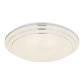 Lampy sufitowe - Globo Aley 48419-18 plafon lampa sufitowa 1x18W LED 2700-6500K biały/opalizowany - miniaturka - grafika 1