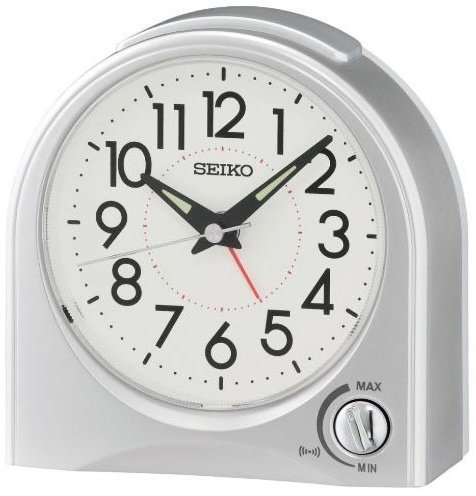 Seiko Budzik SEIKO QHE204S 11,5 cm regulacja głośności .