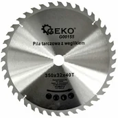 Tarcze do pił - Geko Tarcza piła do drewna widiowa 600mm 600x40T widia G00179 - miniaturka - grafika 1