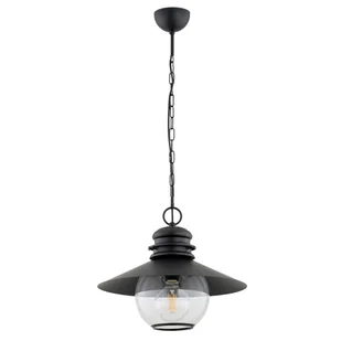 Stylowa lampa wisząca w czarnym kolorze AL 61341 z serii HOLLY - Lampy sufitowe - miniaturka - grafika 1