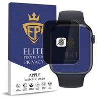 Akcesoria do smartwatchy - FOLIA 5D PRYWATYZUJĄCA SZKŁO ANTI-SPY DO APPLE WATCH 7 45MM CAŁY EKRAN - miniaturka - grafika 1