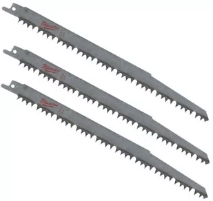 Milwaukee brzeszczoty 240/5,5 mm HCS (3 szt.) 48001077 - Akcesoria do elektronarzędzi - miniaturka - grafika 1