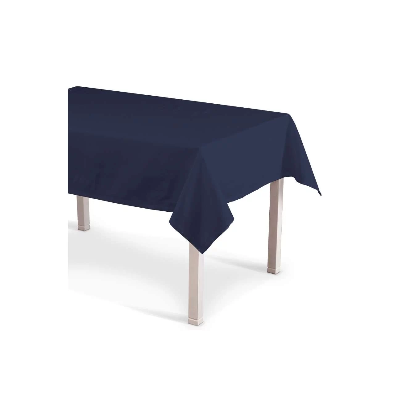 Dekoria prostokątny obrus na stół 130 x 180 cm dekoracja stołu marinenblau 430-136-04