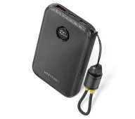 Powerbanki - Vention FKAB0-C 10000mAh 22,5W Czarny - miniaturka - grafika 1