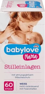 Babylove Mama Wkładki Laktacyjne Białe 60 szt. - Akcesoria do karmienia - miniaturka - grafika 1