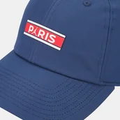 Czapki i chusty sportowe męskie - Czapka Z Daszkiem Niebieska Jordan PSG Heritage86 Paris Saint-Germain uni - miniaturka - grafika 1