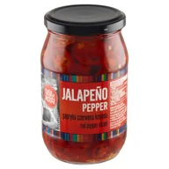 Warzywa w marynacie - Casa de Mexico Papryka Jalapeno Czerwone Krojona 340g - Casa De Mexico - miniaturka - grafika 1