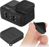 Akcesoria do kamer sportowych - SunnyLife ZAŚLEPKA ETUI OSŁONA KAMERY OBIEKTYWU GUMOWA DO INSTA360 / ACE / ACE PRO - BLACK - miniaturka - grafika 1