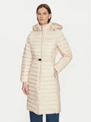 Kurtki damskie - Calvin Klein Kurtka zimowa K20K207732 Beżowy Slim Fit - miniaturka - grafika 1