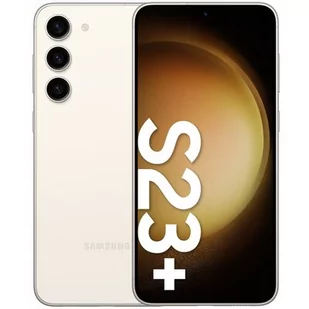 Samsung Galaxy S23+ 5G 8GB/256GB Dual Sim Kremowy - Telefony komórkowe - miniaturka - grafika 1