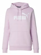 Bluzy damskie - Bluza PUMA ESS LOGO HOODIE FL (586789-60) S - miniaturka - grafika 1