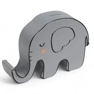 Skarbonka dla dzieci THE KING OF THE JUNGLE słonik - Skarbonki Skarbonka dla dzieci THE KING OF THE JUNGLE słonik - Skarbonki - miniaturka - grafika 1