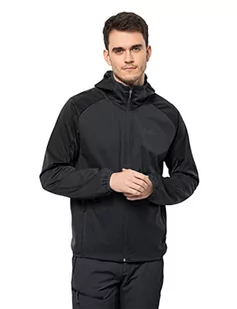Jack Wolfskin Męska kurtka Feldberg, Phantom, M - Kurtki męskie - miniaturka - grafika 1