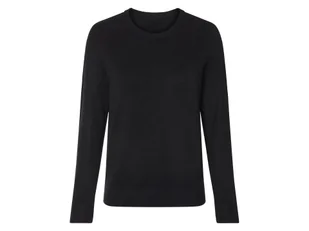esmara® Sweter damski z delikatnej dzianiny (Czarny, M(40/42)) - Swetry damskie esmara® Sweter damski z delikatnej dzianiny (Czarny, M(40/42)) - Swetry damskie - miniaturka - grafika 1