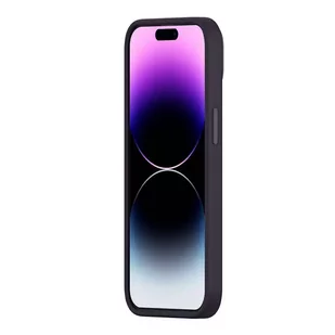 Zestaw Etui Baseus Liquid Silica Gel do iPhone 14 Pro (fioletowe) + szkło hartowane + zestaw czyszczący - Etui i futerały do telefonów - miniaturka - grafika 3