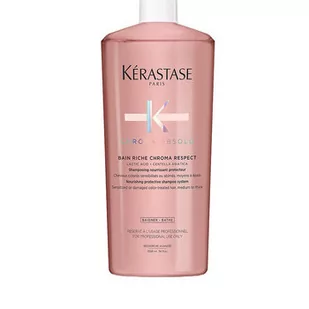 Kerastase, Chroma Absolu Respect Riche, Szampon, 1000ml - Szampony do włosów - miniaturka - grafika 1