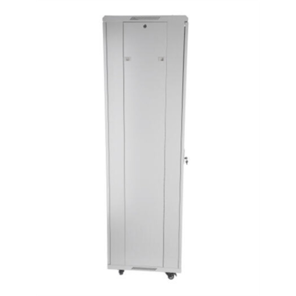 Digitus SOMI Networks 42U, 19″ Freestanding Cabinet 42U-80/100NACP Gray Max Load 800kg; Removable and Lockable Side Panels; Perforated Metal Doors; Unassembled Depth: 100 cm