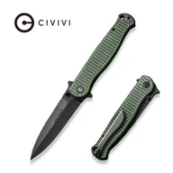 Noże - Nóż składany Civivi RS71 Green Canvas Micarta, Black Stonewashed Nitro-V by Robert Saniscalchi (C23025-3) - miniaturka - grafika 1