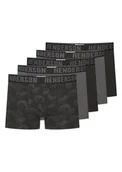 Majtki męskie - Bokserki (dłuższa nogawka) Soul Henderson 5-pak czarny, grafitowy XXL - miniaturka - grafika 1