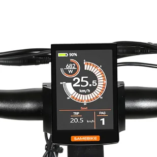Samebike RS-A08 Czarny - Rowery elektryczne - miniaturka - grafika 17