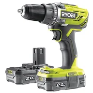 Wiertarko-wkrętarki akumulatorowe - Ryobi R18DD3-220S Wiertarko-wkrętarka 18V 2x2 Ah - miniaturka - grafika 1