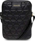 Etui do tabletów - Etui na tablet Guess Guess Torba GUTB10QLBK 10" czarna/black Quilted Tablet Bag - miniaturka - grafika 1
