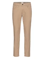 Spodnie męskie - Camel Active Dżinsy - Regular fit - w kolorze beżowym - miniaturka - grafika 1