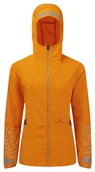 Kurtki i kamizelki sportowe damskie - RONHILL Kurtka biegowa damska TECH AFTERHOURS JACKET pomarańczowa - miniaturka - grafika 1