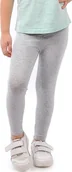 Legginsy - Legginsy dziecięce długie bawełniane klasyczne Szare 158 - miniaturka - grafika 1