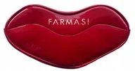 Kosmetyczki, organizery i kuferki - FARMASI Kosmetyczka czerwona usta na zamek - miniaturka - grafika 1