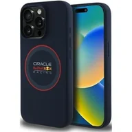 Etui i futerały do telefonów - Etui RED BULL Silicone Red Ring MagSafe do Apple iPhone 15 Pro Max Granatowy - miniaturka - grafika 1