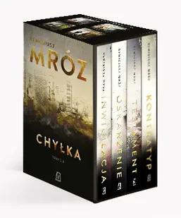 Pakiet Seria z Joanną Chyłką. Inwigilacja / Oskarżenie / Testament / Kontratyp - Remigiusz Mróz - Kryminały - miniaturka - grafika 1