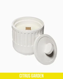 Świeca Sojowa - Czysta Elegancja - 160 ml - Zapach Citrus Garden - Świece - miniaturka - grafika 1