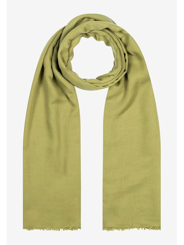 More & More Szal w kolorze zielonym