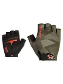 Rękawiczki - Ziener Męskie rękawiczki rowerowe CYD do jazdy na rowerze górskim | krótkie palce - oddychające, amortyzujące, zielone liście, 7,5 - miniaturka - grafika 1