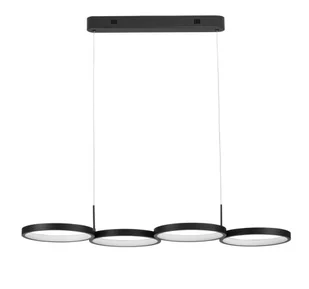 Designerska lampa wisząca LE42829 LED 41W czarna - Lampy sufitowe - miniaturka - grafika 2