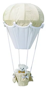 Poyetmotte Latarka balonowa na gorące powietrze, 30 cm, ecru/biały, jeden rozmiar - Latarki - miniaturka - grafika 1