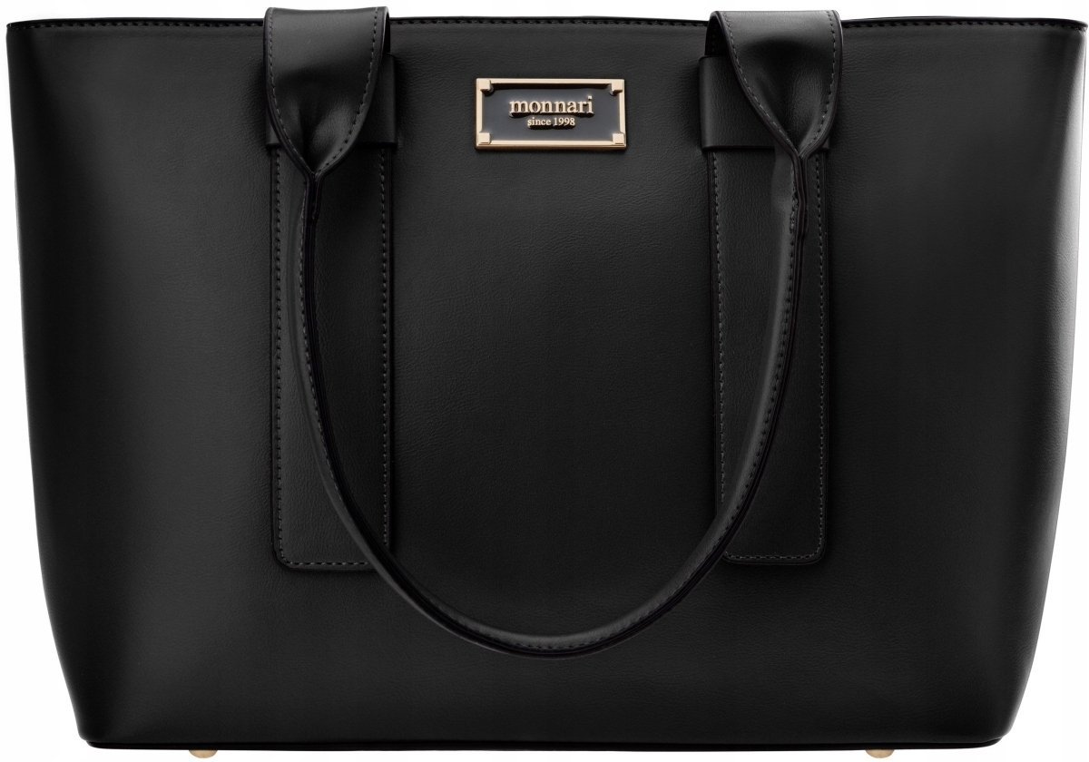 Monnari Duża Torba Do Biura Aktówka Łódka Sztywna Shopper Klasyczna A4