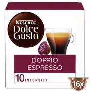 Kawa w kapsułkach i saszetkach - Kapsułki NESCAFE Doppio Espresso do ekspresu Nescafe Dolce Gusto - miniaturka - grafika 1