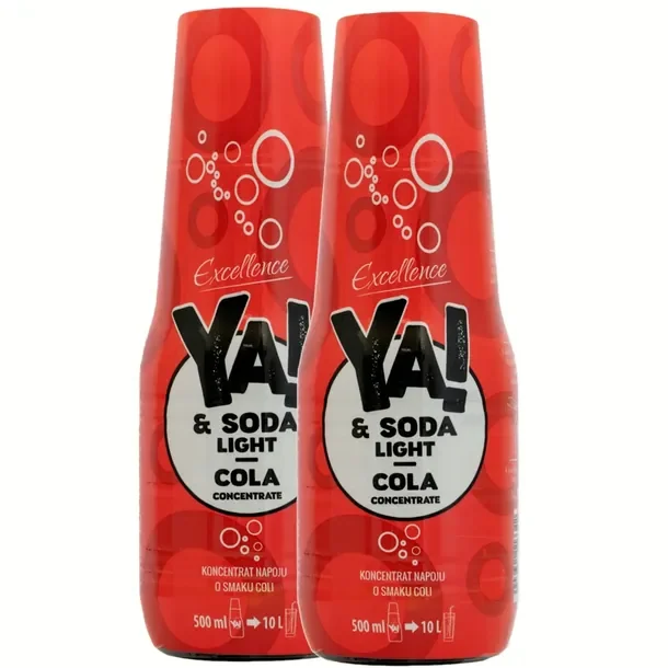 2 X Syrop Koncentrat Do Saturatora Wody Ya Soda Bez Cukru Light Zestaw 2x 5