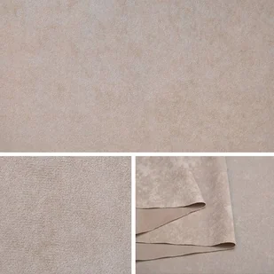 Mikrofaza Tkanina Obiciowa Zamsz Welur Materiał Meble Beżowy 0,5 Mb - Pasmanteria - miniaturka - grafika 1