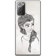 Etui i futerały do telefonów - ERT GROUP etui na telefon Samsung GALAXY NOTE 20, case oryginalny i oficjalnie licencjonowany przez Disney, wzór Elsa 009, optymalnie dopasowane, plecki z TPU - miniaturka - grafika 1